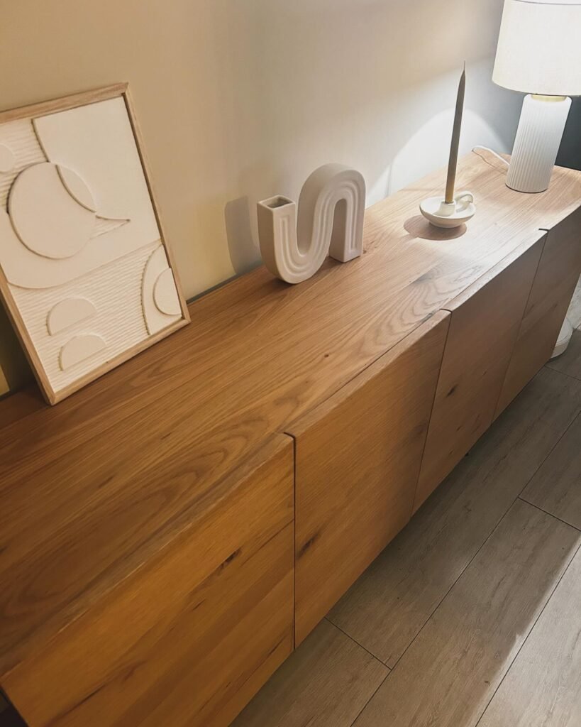 Buffet et étagères en chêne — Atelier Löwe — photo 1