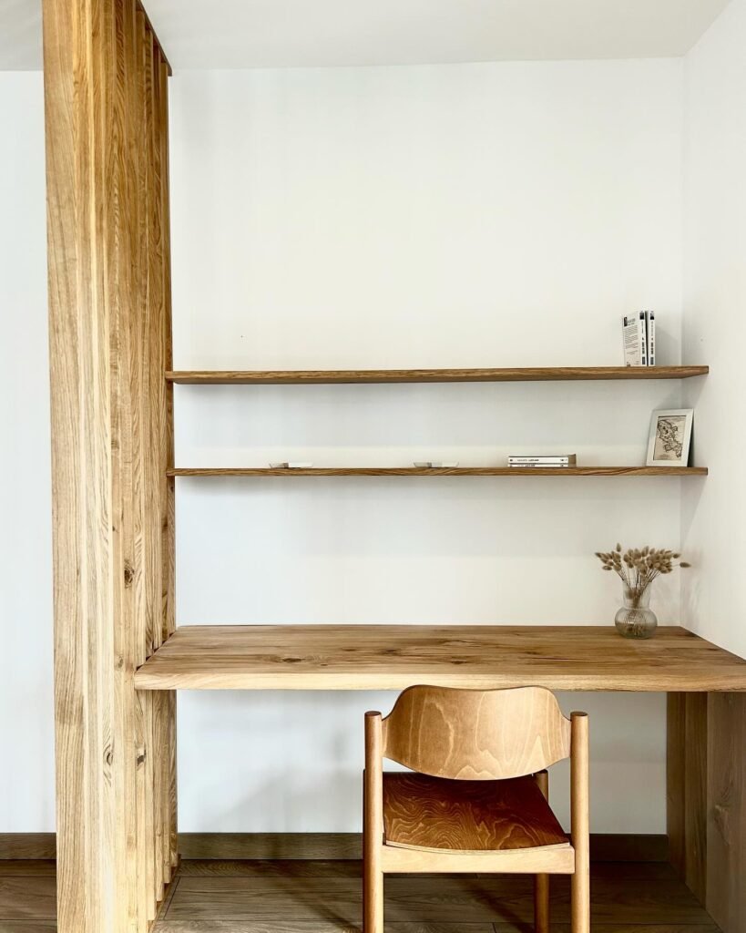 Bureau en chêne massif — Atelier Löwe — photo 3