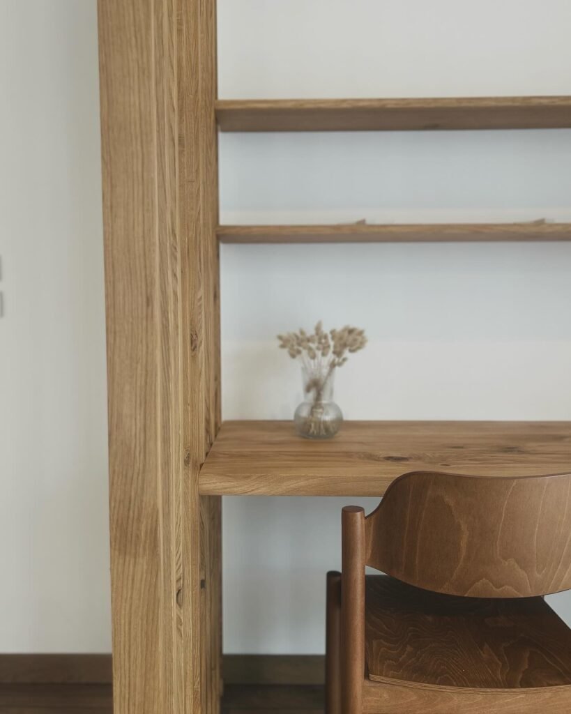 Bureau en chêne massif — Atelier Löwe — photo 4