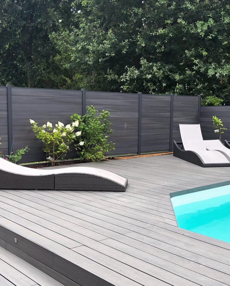 Clôture composite et alu — Atelier Löwe