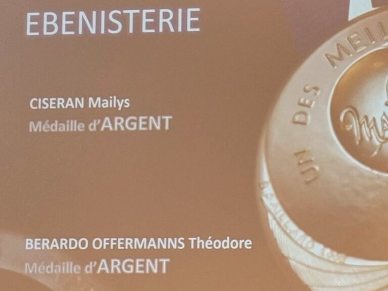 Fiers de notre apprenti ! — Atelier Löwe — photo 2
