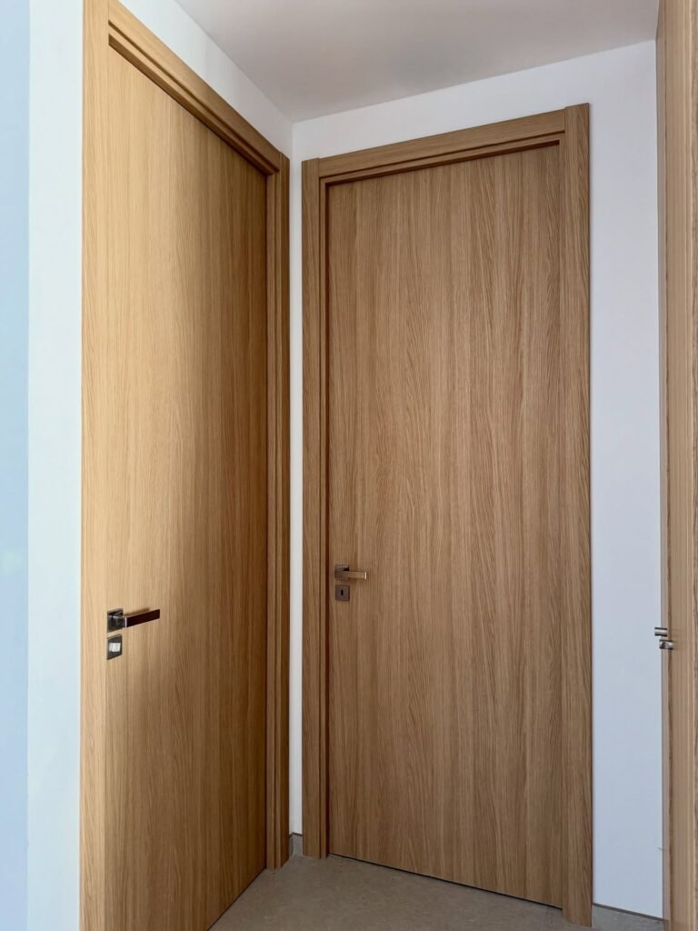 Portes intérieures en placage chêne