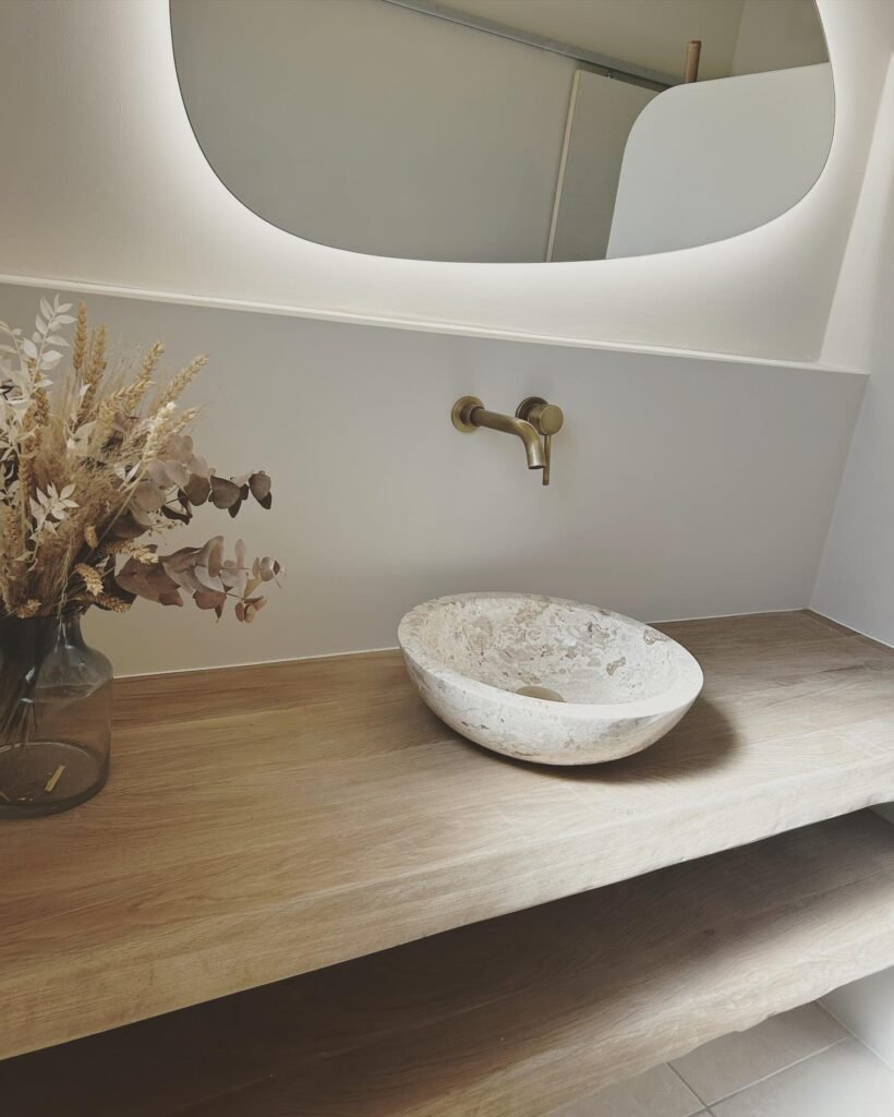 Salle de bain rénovée — Atelier Löwe — photo 2