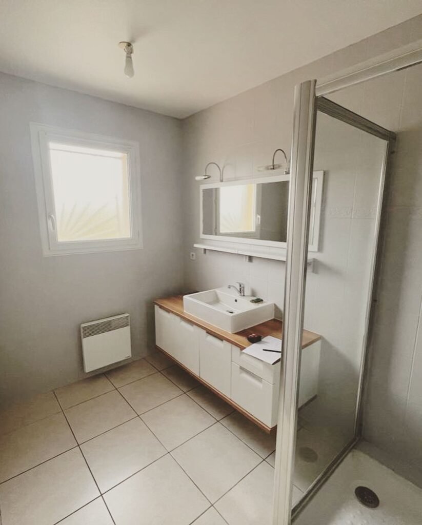 Salle de bain rénovée — Atelier Löwe — photo 7