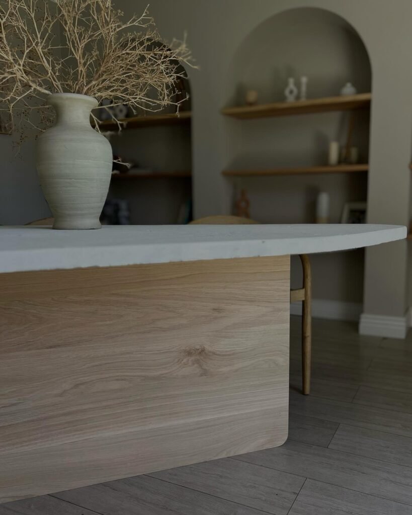 Table Pebble Wood — Atelier Löwe — photo 1